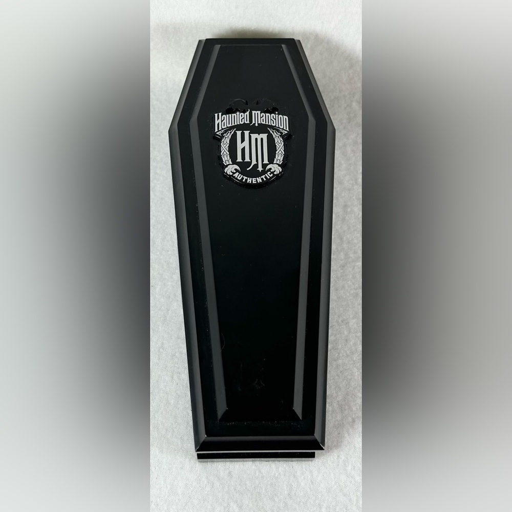 Disney Haunted Mansion bat pen in coffin Box